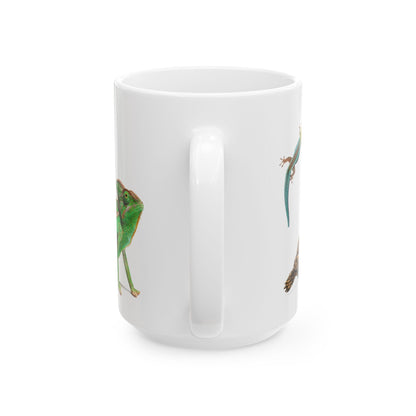 Scaly Companions Ceramic Reptile Mug (11 oz & 15 oz)
