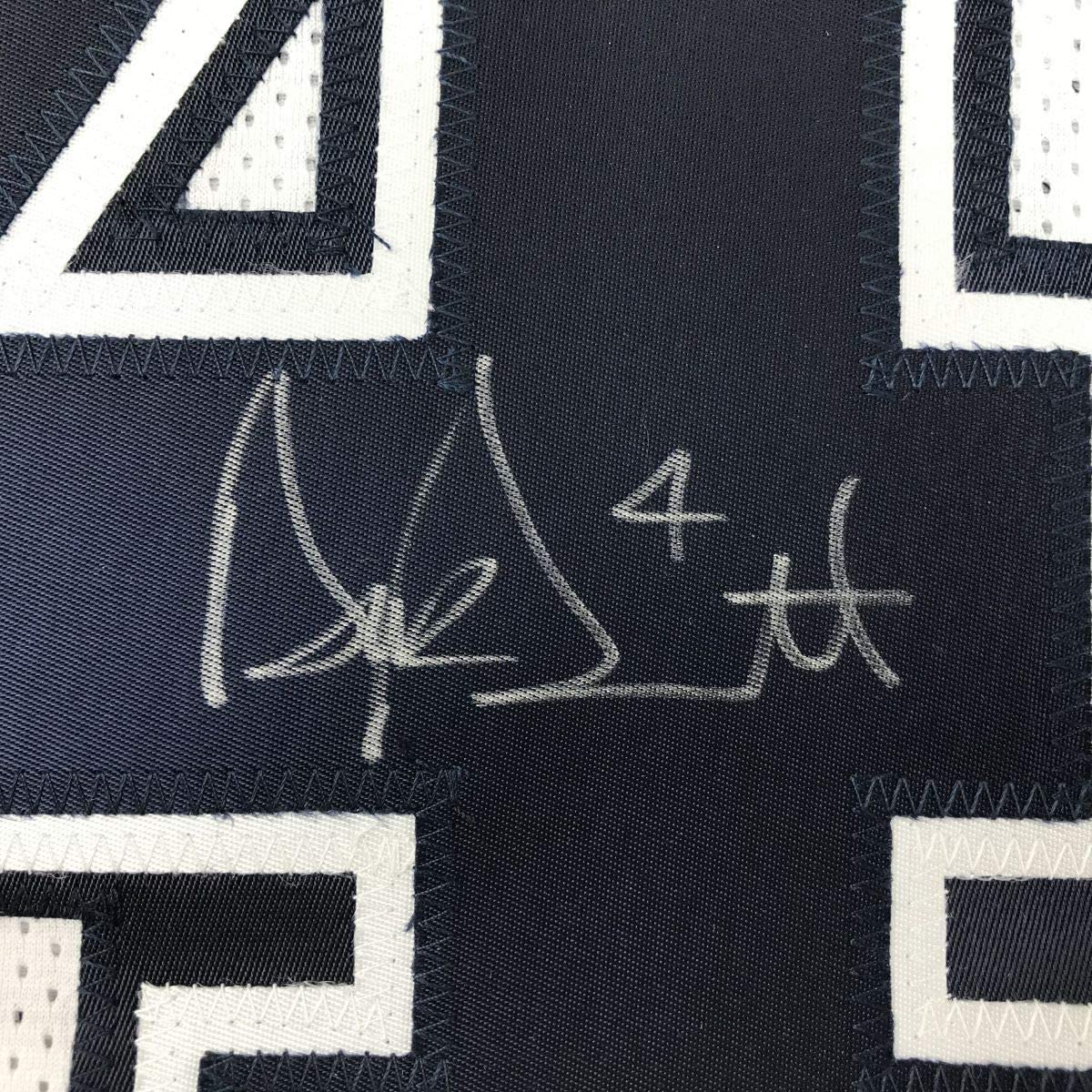 Autographed/Signed Dak Prescott Dallas Color Rush Football Jersey JSA COA