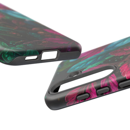 Vibrant Floral Tough Phone Case