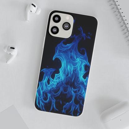 Blue Flame Flexi Phone Case