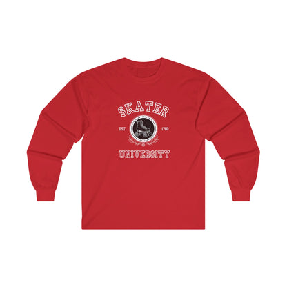 Skater University (Solid) Unisex Long Sleeve Tee