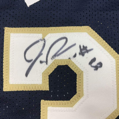 Autographed/Signed Julius Randle New Orleans Blue Basketball Jersey Beckett BAS COA