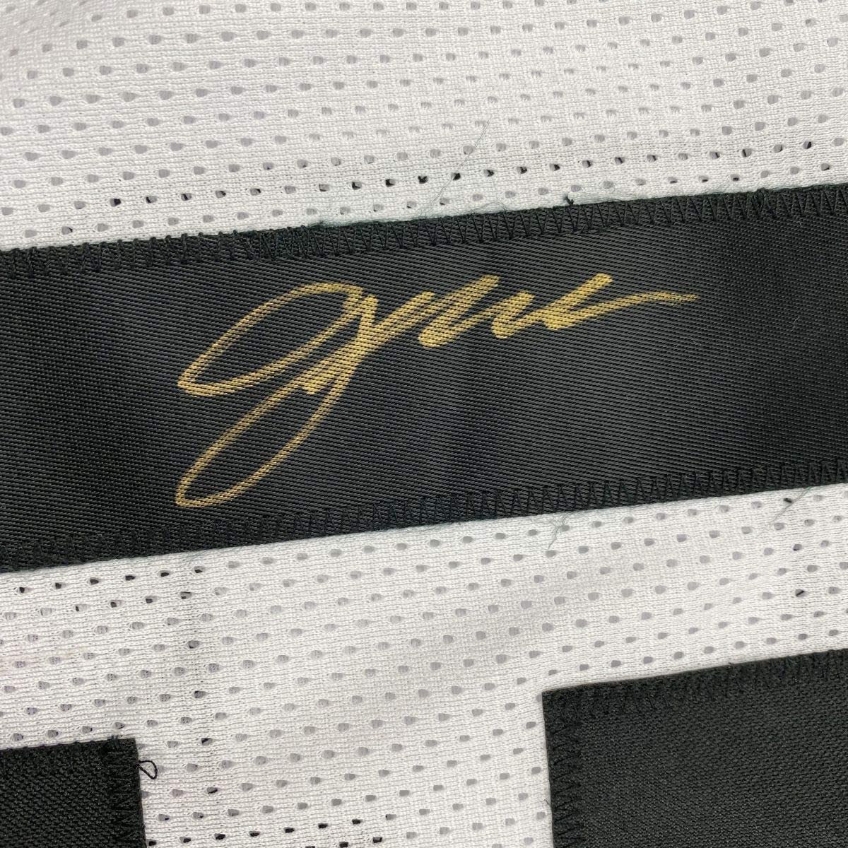 Autographed/Signed Gardner Minshew II Jacksonville White Football Jersey PSA/DNA COA