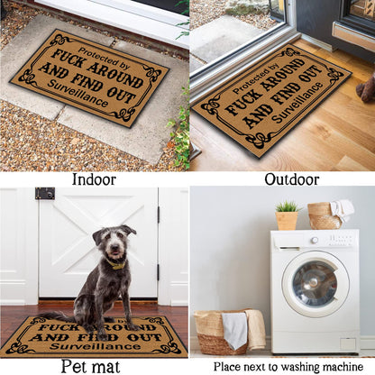 Welcome Mats for Home Entrance, Funny Door Mats for Front Door 30X18 Inch