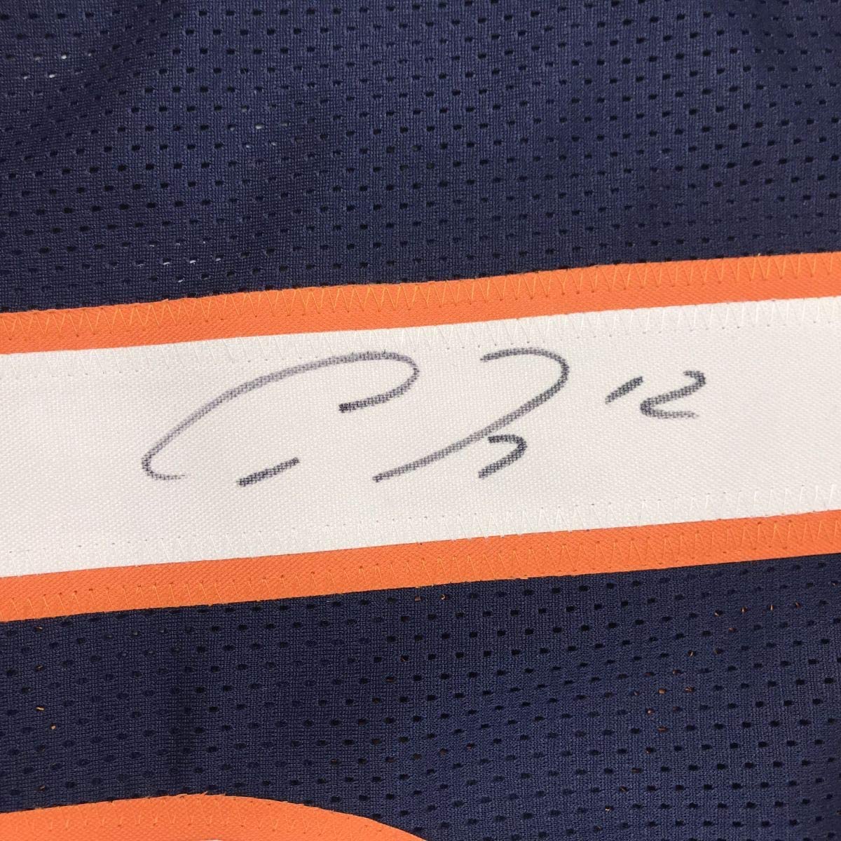 Autographed/Signed Allen Robinson II Chicago Blue Football Jersey Beckett BAS COA