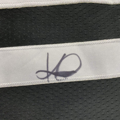 Autographed/Signed Kyrie Irving Brooklyn Black City Basketball Jersey JSA COA