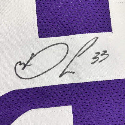 Autographed/Signed Dalvin Cook Minnesota Vikings Purple Football Jersey JSA COA