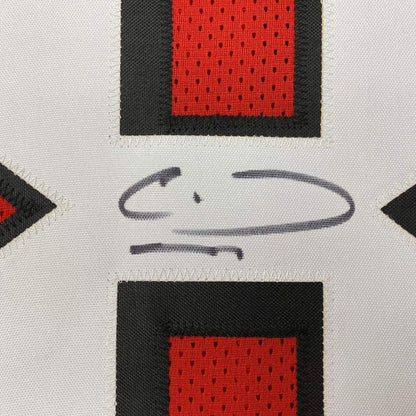 Autographed/Signed Calvin Ridley Atlanta Red Football Jersey Beckett BAS COA