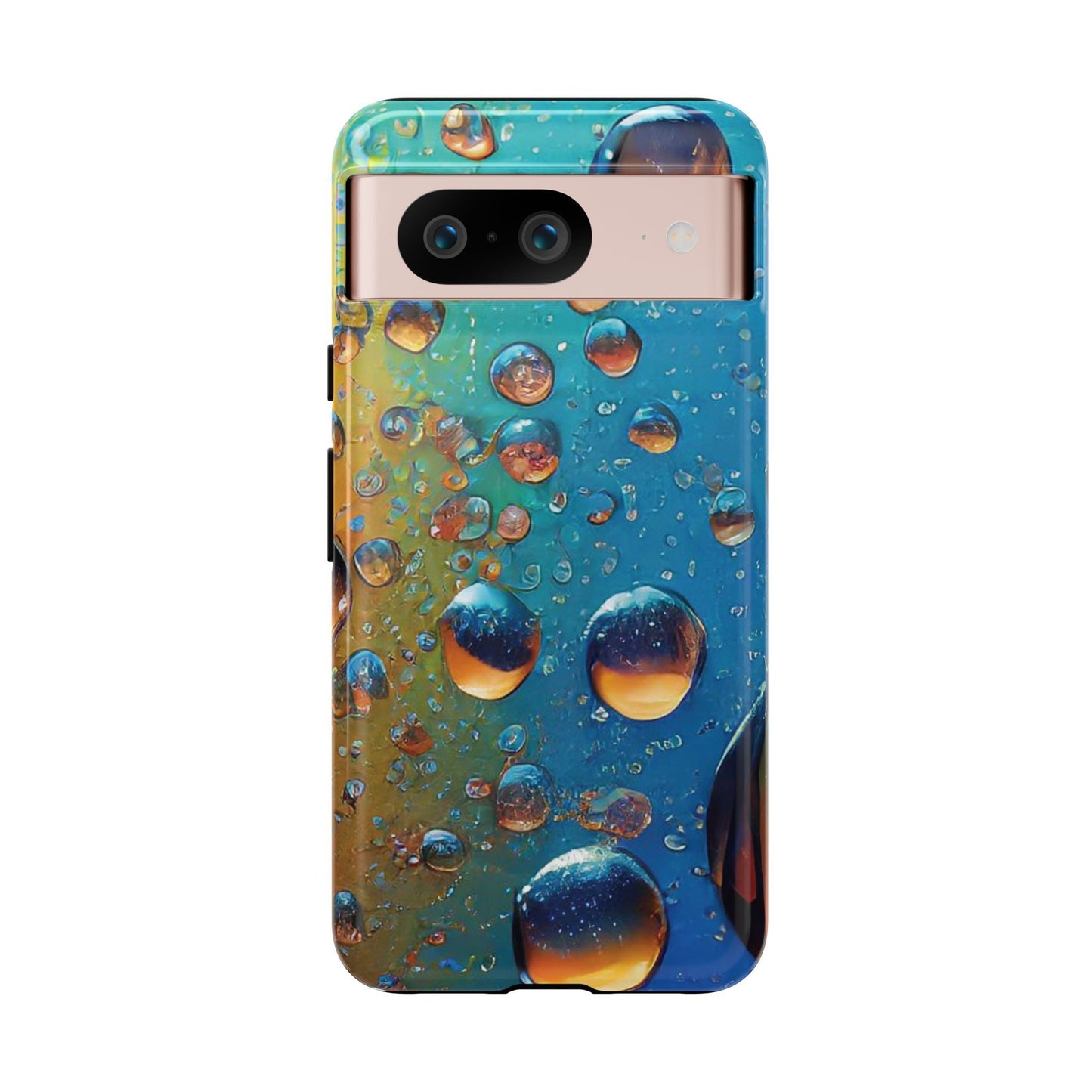 Colorful Water Droplets Tough Phone Case