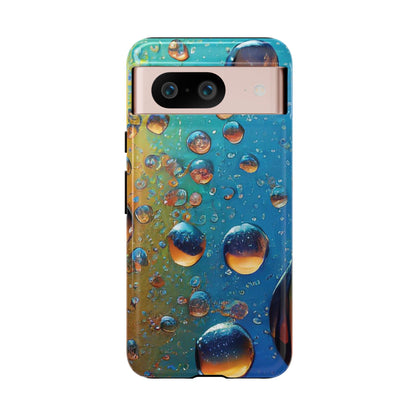 Colorful Water Droplets Tough Phone Case