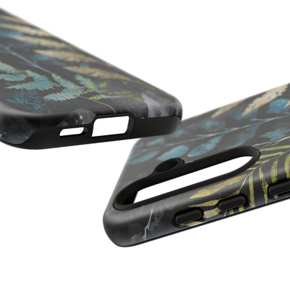 Dark Floral Tough Phone Case