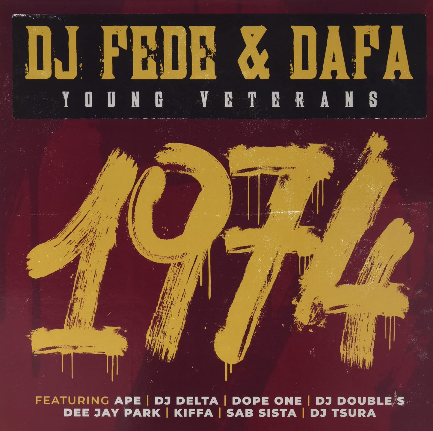 Dj Fede / Dafa (Lyricaz) - 1974 Young Veterans (Ita) [LP] Vinyl Record