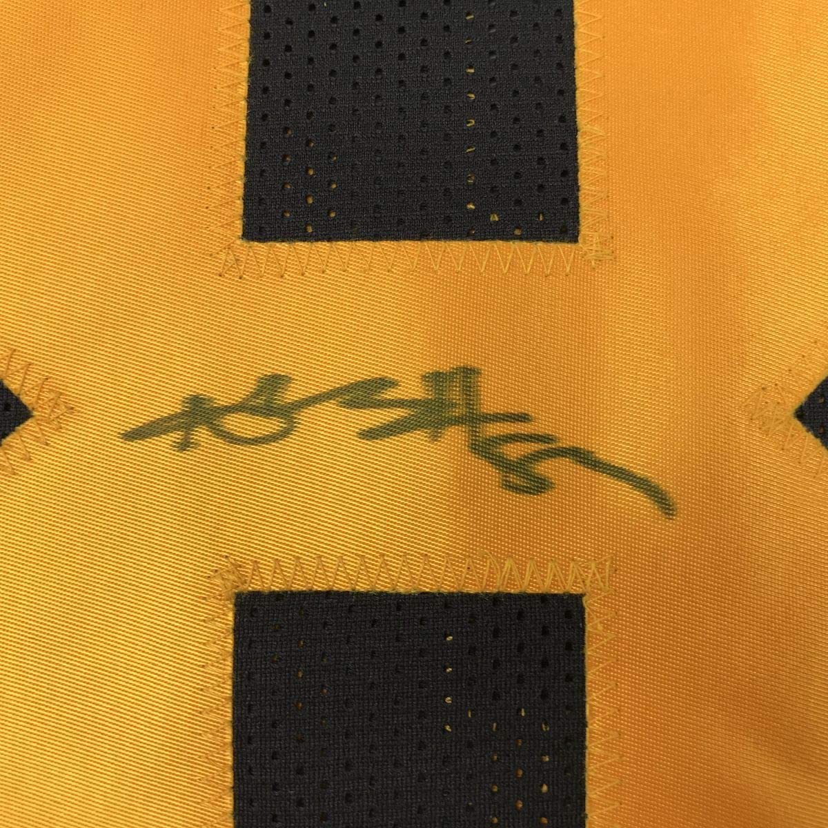 Autographed/Signed Antonio Brown Pittsburgh Steelers Color Rush Black Football Jersey JSA COA