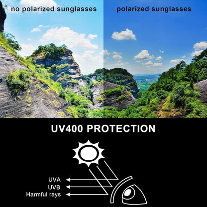 ROCKBROS MTB Cycling Sunglasses UV400 Polarized Lightweight HD Lens