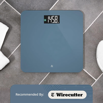 Greater Goods AccuCheck Scale for Body Weight, Bathroom Scale, Designed in St Louis, Ash Grey