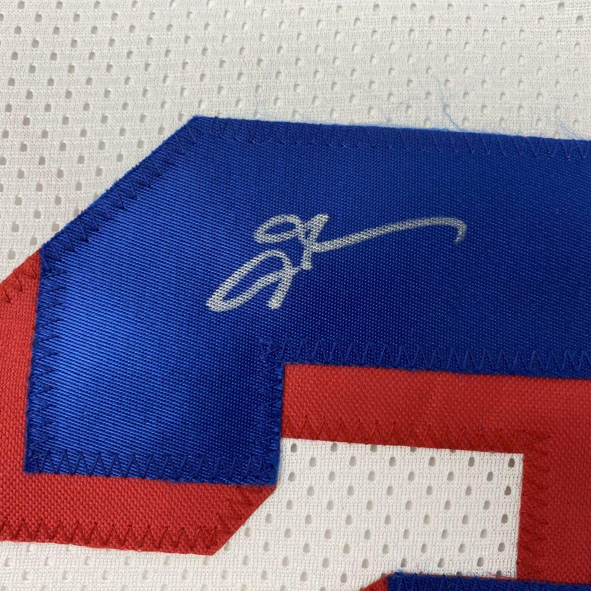 Autographed/Signed Allen Iverson Philadelphia White Current Basketball Jersey PSA/DNA COA