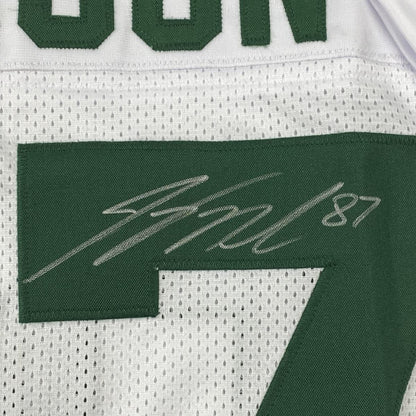 Autographed/Signed Jordy Nelson Green Bay White Football Jersey JSA COA
