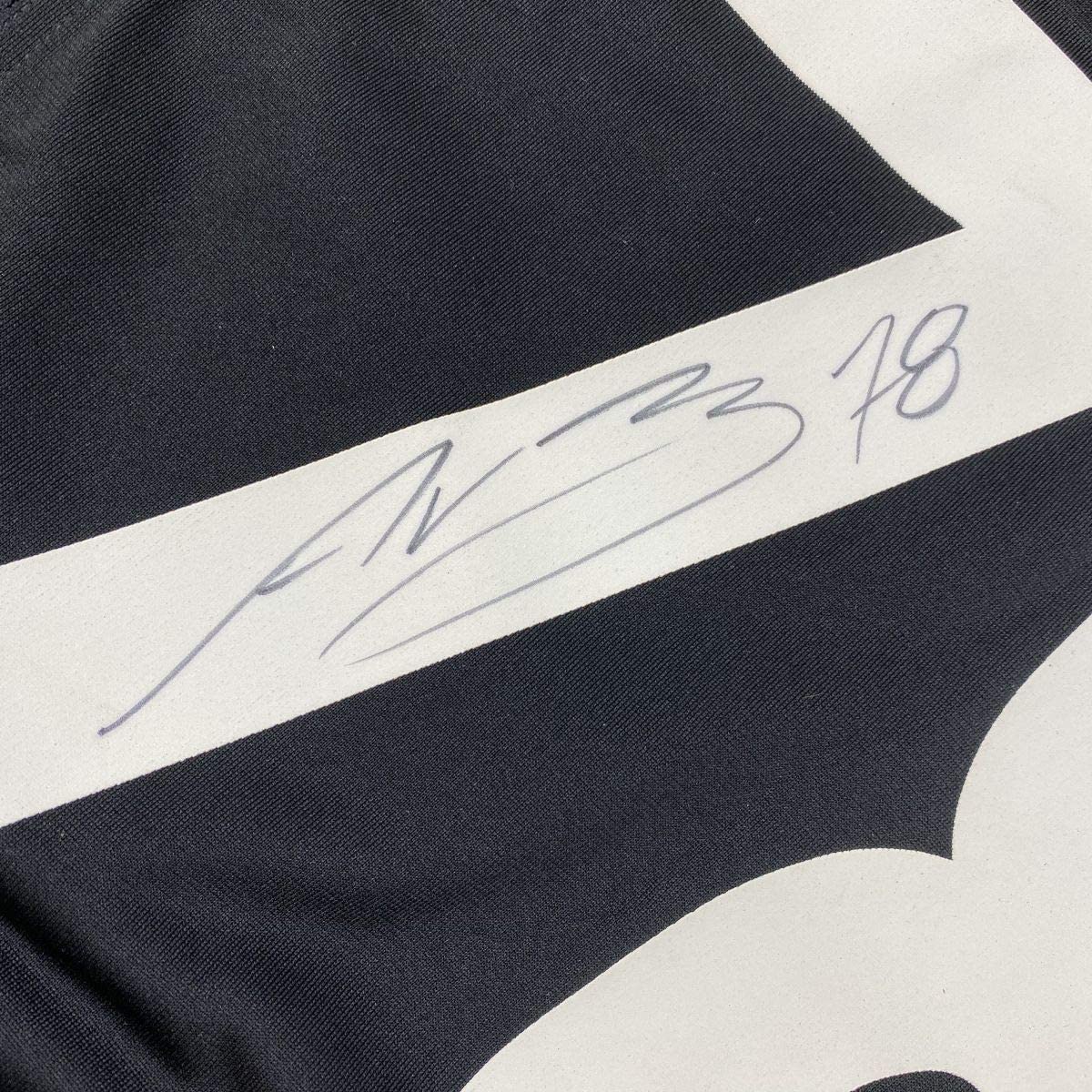 Autographed/Signed Alejandro Villanueva Pittsburgh Black Football Jersey PSA/DNA COA