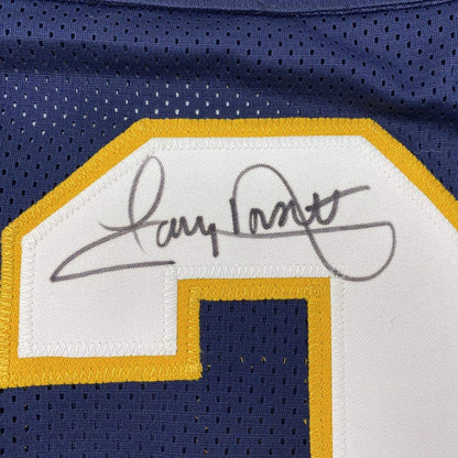 Autographed/Signed Tony Dorsett Pittsburgh Blue College Football Jersey JSA COA