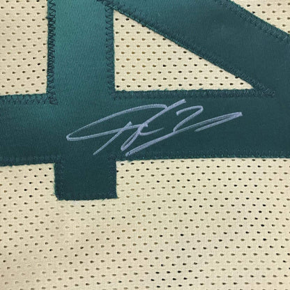 Autographed/Signed Giannis Antetokounmpo Milwaukee Tan Basketball Jersey PSA/DNA COA