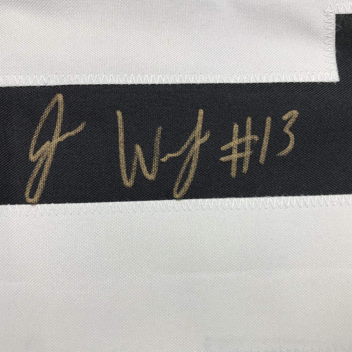 Autographed/Signed James Washington Pittsburgh Bumble Bee Football Jersey JSA COA