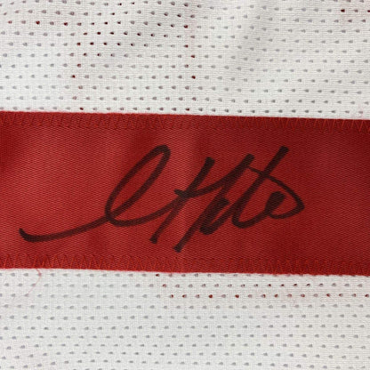 Autographed/Signed Golden Tate III New York White Football Jersey PSA/DNA COA