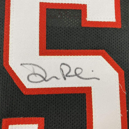 Autographed/Signed Duncan Robinson Miami Black Basketball Jersey JSA COA