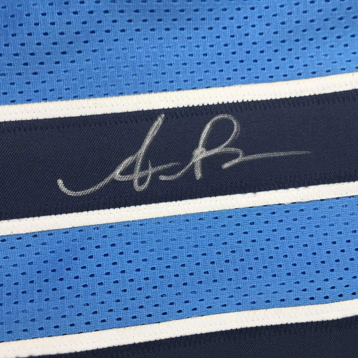 Autographed/Signed AJ A.J. Brown Tennessee Powder Blue Football Jersey JSA COA