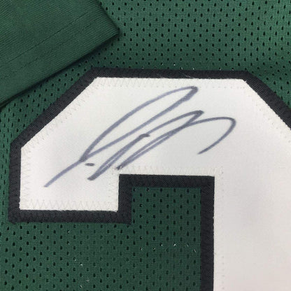 Autographed/Signed Jamal Adams New York Green 2019 Football Jersey JSA COA