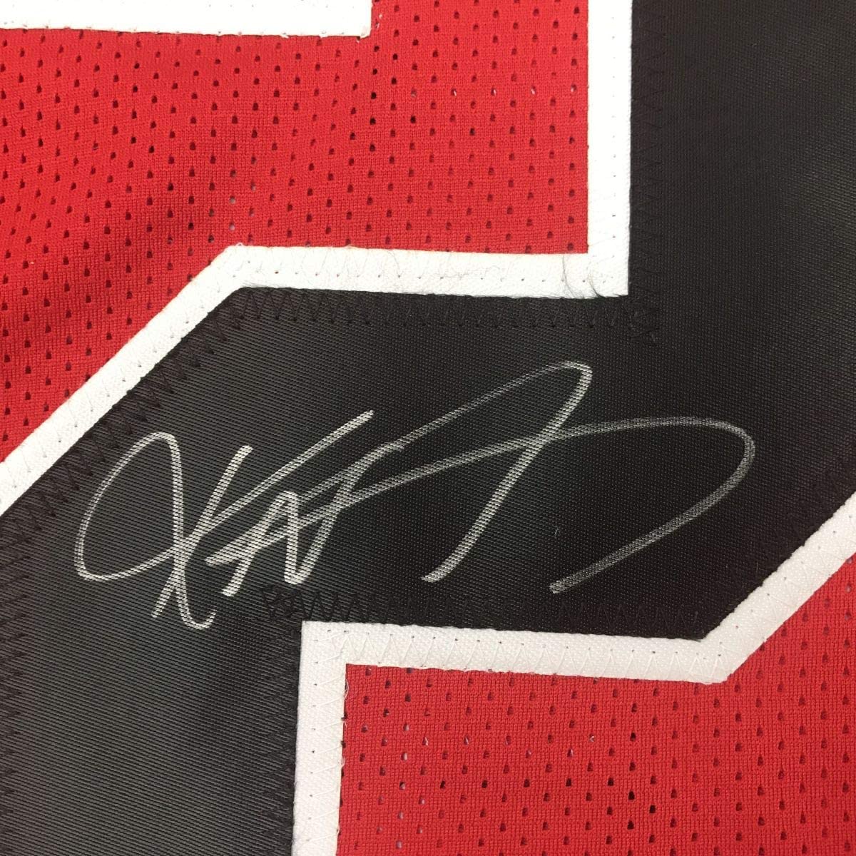 Autographed/Signed Keanu Neal Atlanta Color Rush Football Jersey PSA/DNA COA