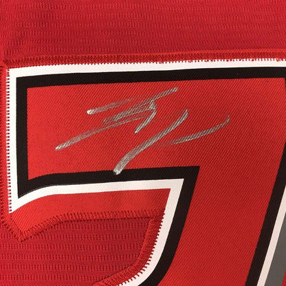 Autographed/Signed Shohei Ohtani Los Angeles LA Anaheim Red Baseball Jersey PSA/DNA COA