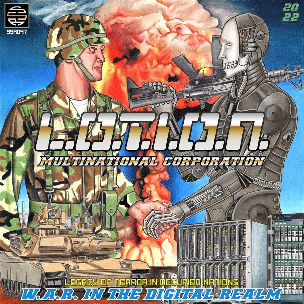 L.O.T.I.O.N. Multinational Corporation - W.A.R. In The Digital Realm (Can) [LP] Vinyl Record