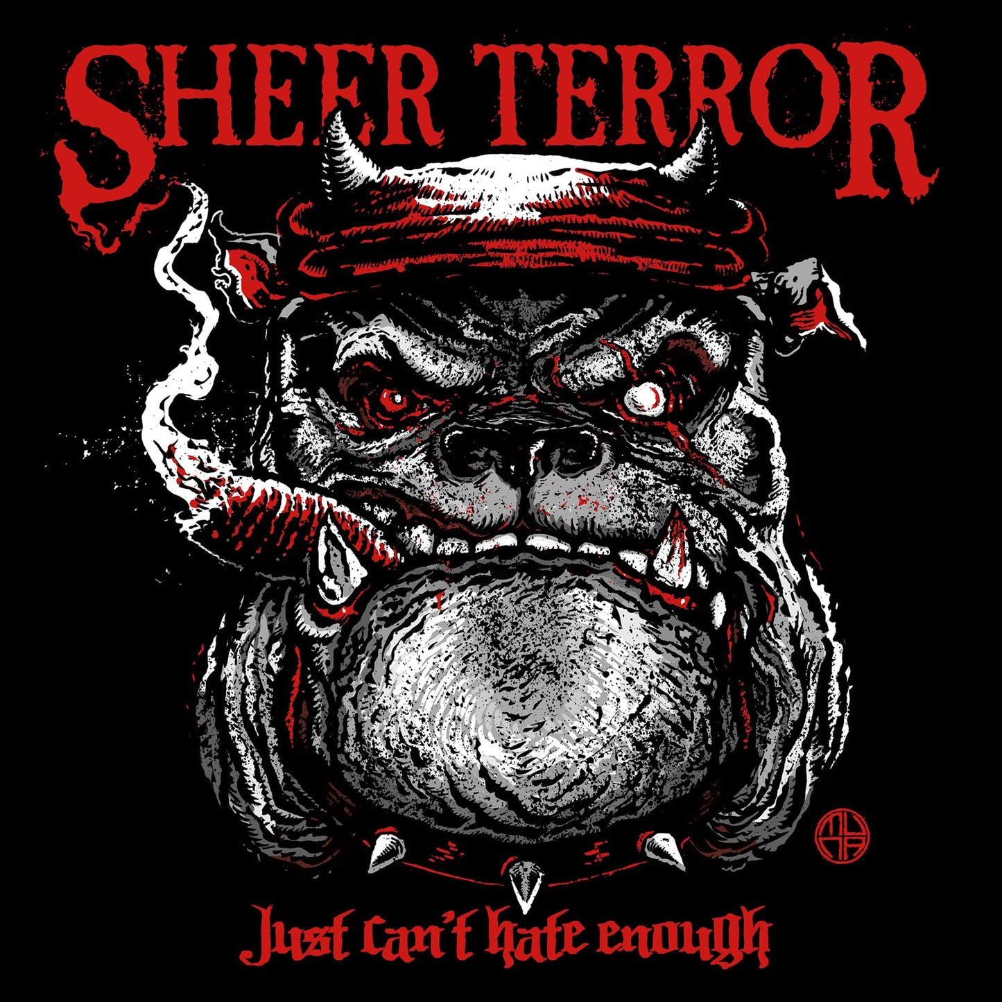 Sheer Terror - Just Can't Hate Enough [Clear Vinyl] [Limited Edition] (Red) Vinyl Record