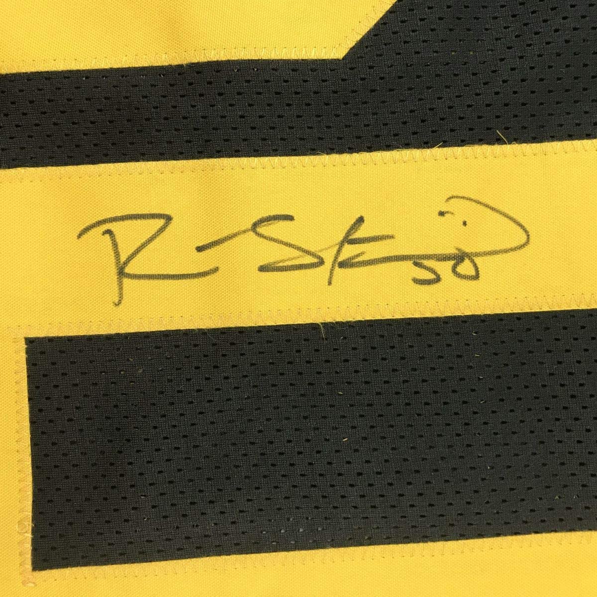 Autographed/Signed Ryan Shazier Pittsburgh Color Rush Football Jersey JSA COA