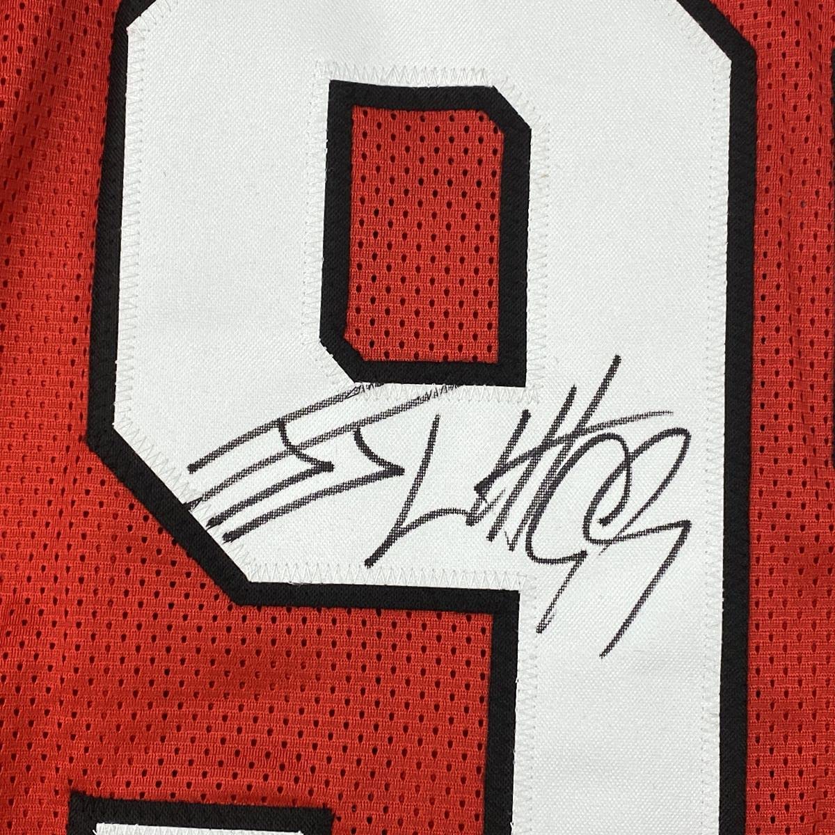 Autographed/Signed JJ J.J. Watt Arizona Red Football Jersey JSA COA