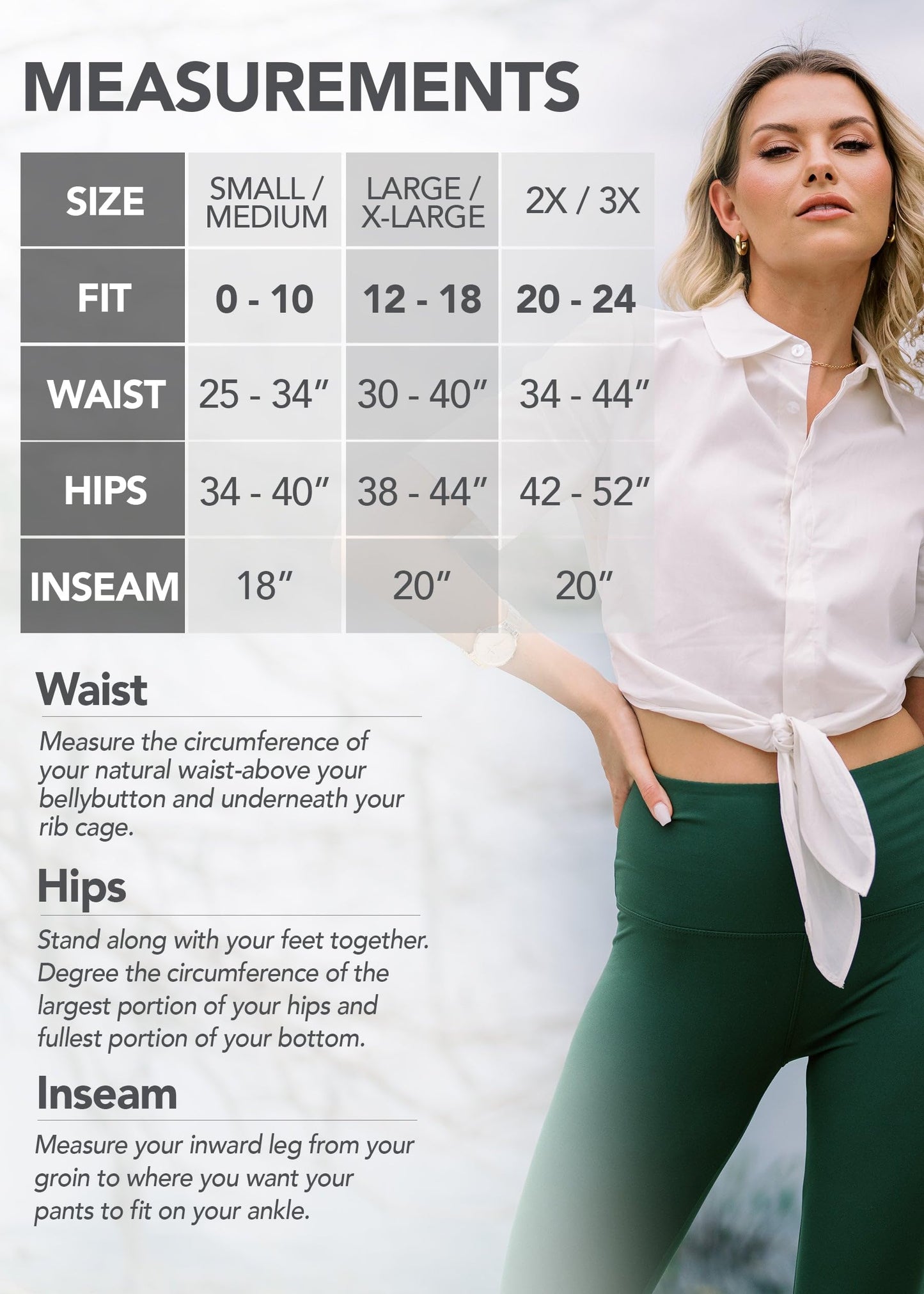 Conceited Army Green Premium Ultra Soft High Waisted Capri Leggings for Women - 5" Wide Band - Large - X-Large - SL5-Capri-Army Green-LX