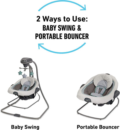 Graco DuetConnect LX Swing and Bouncer, Redmond