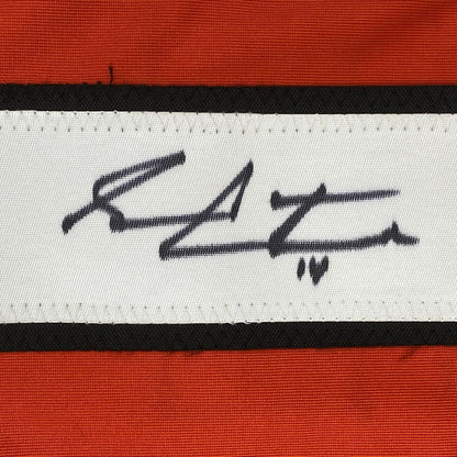 Autographed/Signed Sean Couturier Philadelphia Orange Hockey Jersey JSA COA