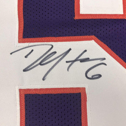 Autographed/Signed DeAndre Hopkins Clemson Purple College Football Jersey JSA COA