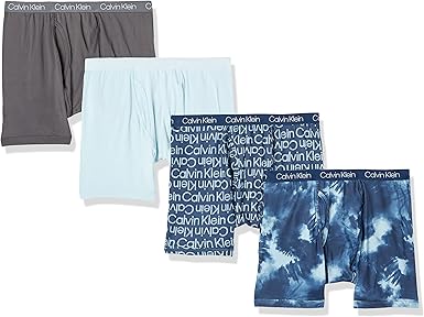 CalvinKleinBoysUnderwear 4 Pack Boxer Brief Value PackTye Die Calvin6 Years