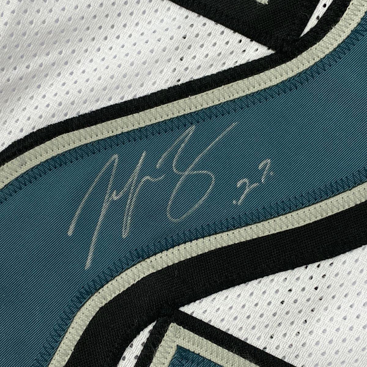 Autographed/Signed Malcolm Jenkins Philadelphia White Football Jersey PSA/DNA COA