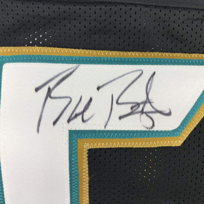 Autographed/Signed Blake Bortles Jacksonville Black Football Jersey Beckett BAS COA