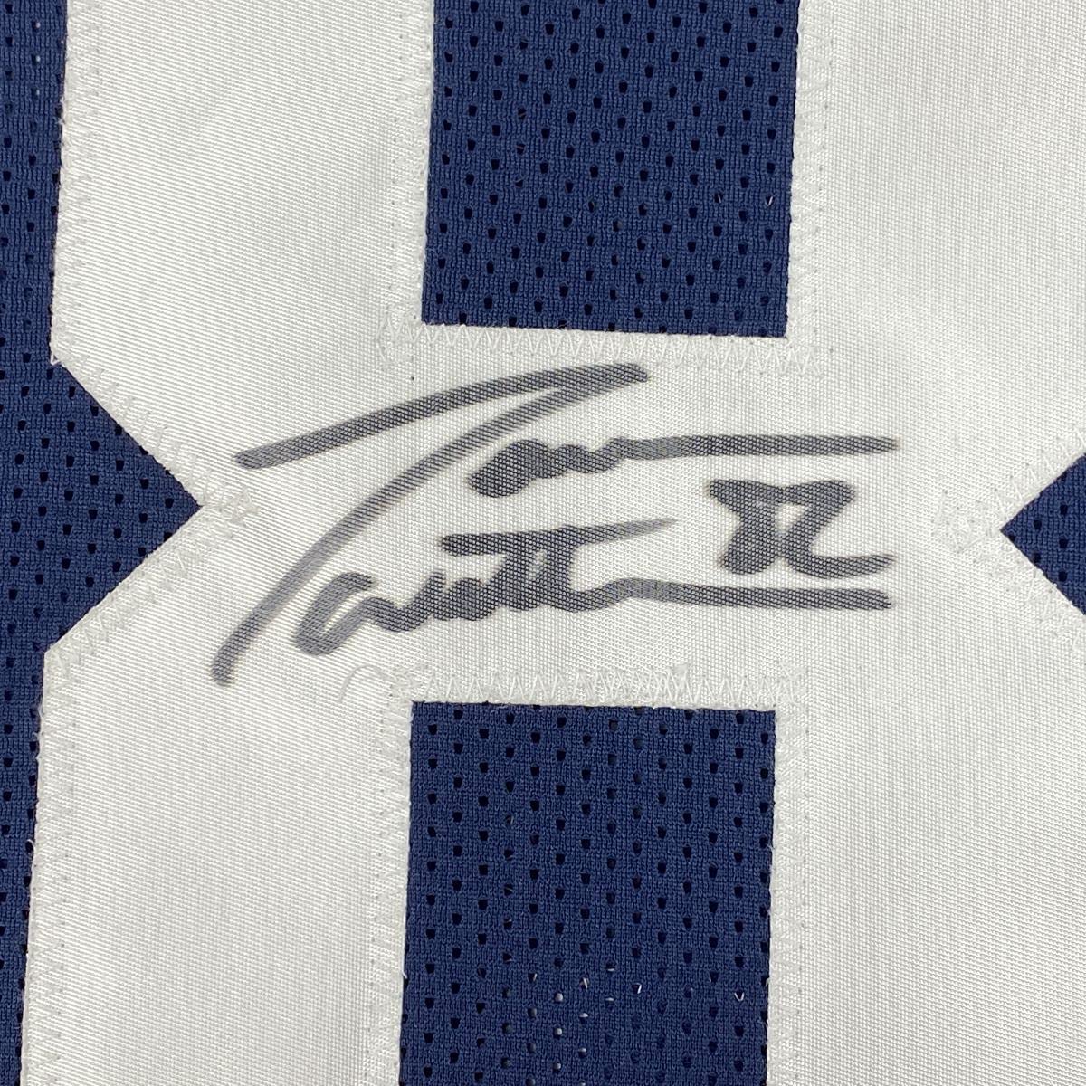 Autographed/Signed Jason Witten Dallas Thanksgiving Day Football Jersey Beckett BAS COA
