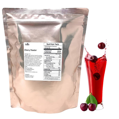 Fusion Select 2.2lb Strawberry Milk Tea Powder Flavored-3-in-1 Drink Boba Tea Powder with Cream & Sugar - Instant Pre-Mixed Beverage for Hot or Cold Blends or Yummy Frappes Bubble Tea