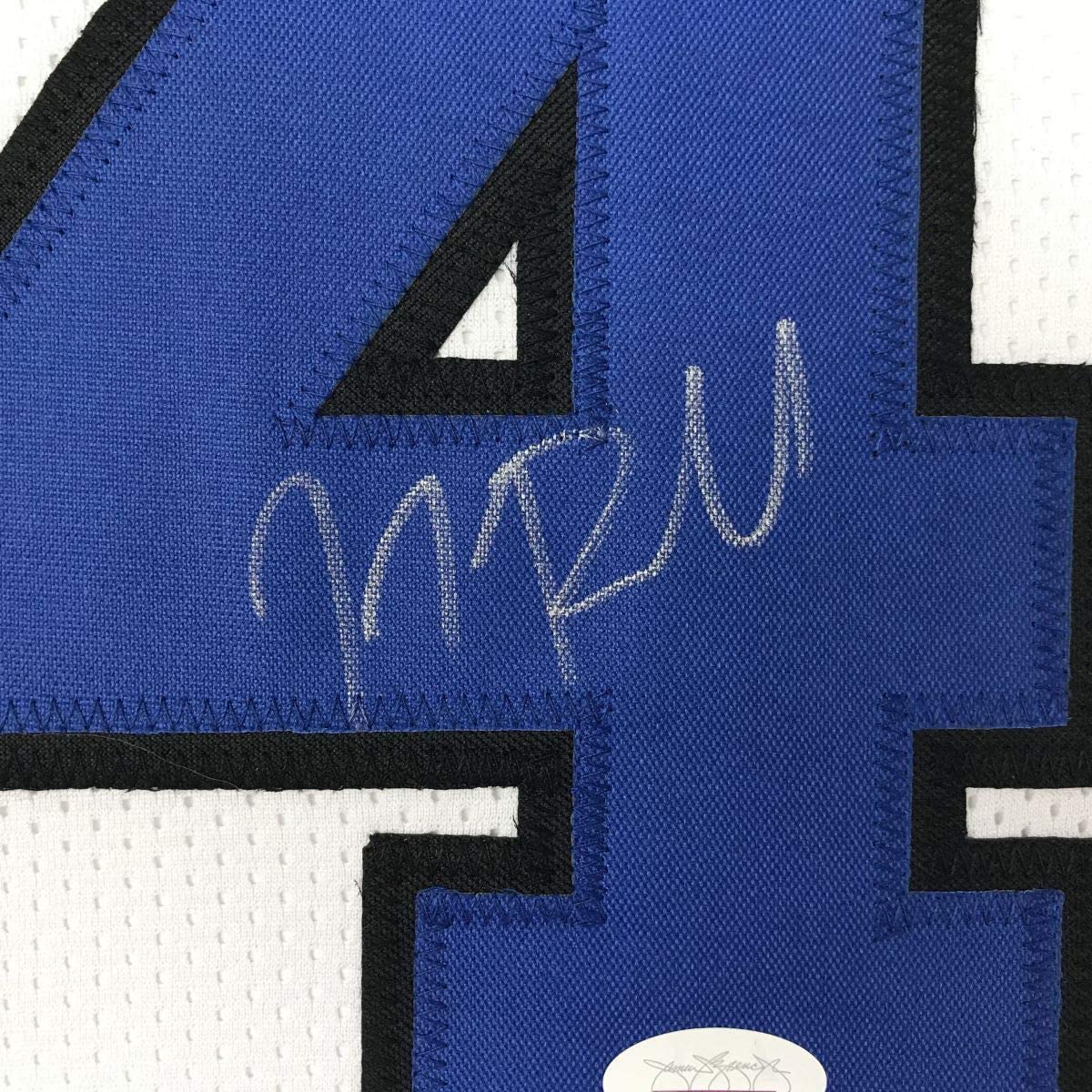 Autographed/Signed JJ J.J. Redick Duke White College Basketball Jersey JSA COA