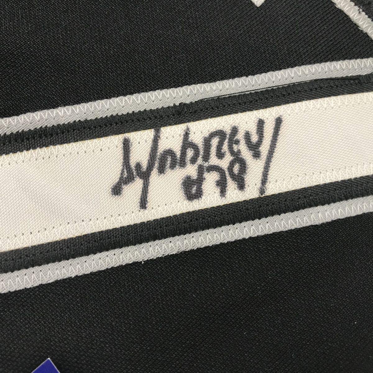 Autographed/Signed Jose Abreu Chicago Sox Black Baseball Jersey PSA/DNA COA