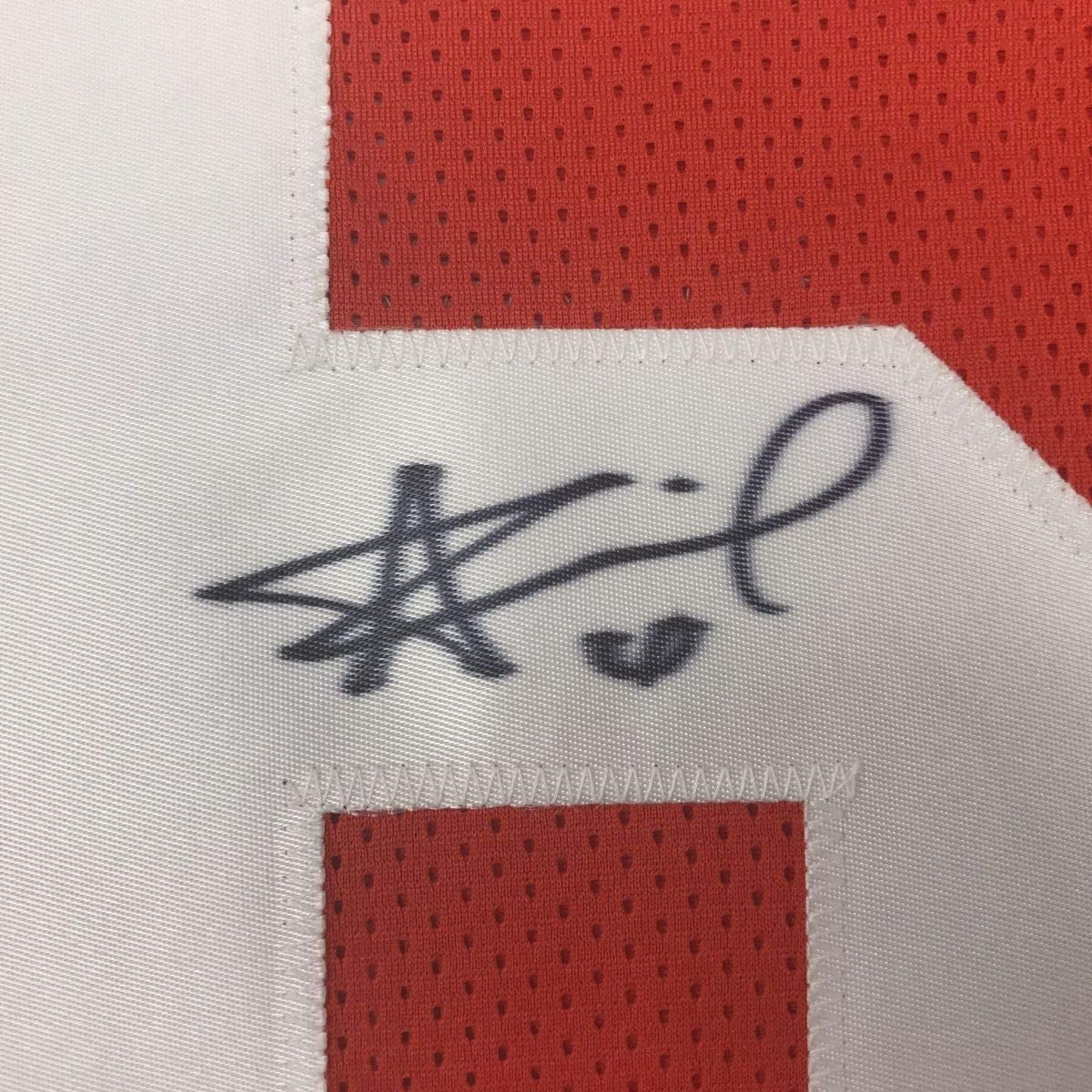 Autographed/Signed Alvin Kamara Tennessee Orange College Football Jersey JSA COA