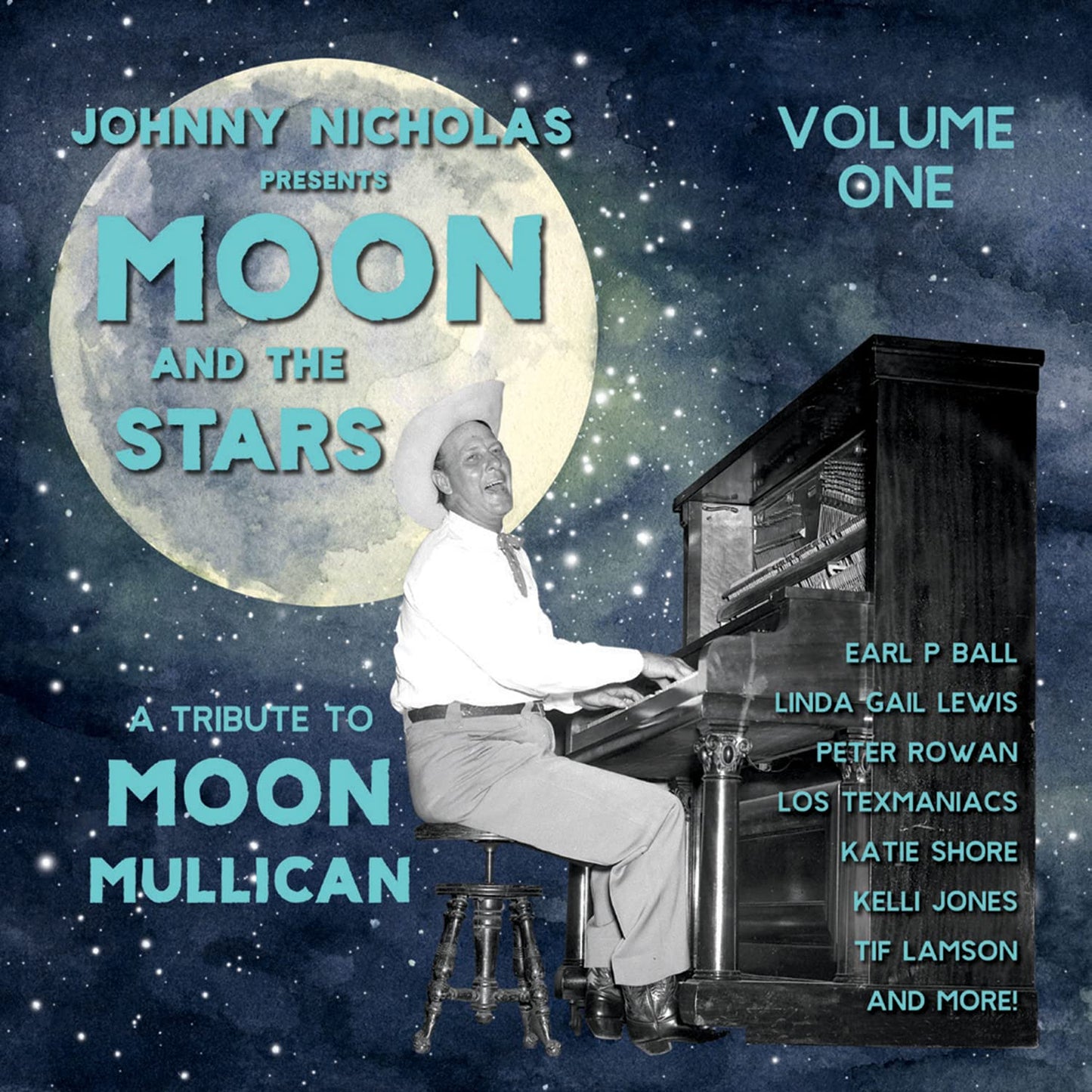Various Artists - Moon & Stars: Tribute To Moon Mullican 1 (Various Artists) [LP] Vinyl Record