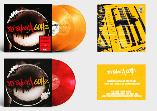 DJ Shocca - 60 Hz [Colored Vinyl] (Org) (Red) (Smok) (Ita) Vinyl Record