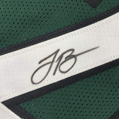 Autographed/Signed Le'Veon LeVeon Bell New York Green Football Jersey PSA/DNA COA